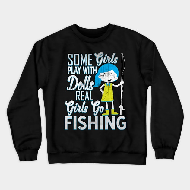 Fishing Crewneck Sweatshirt by UniqueWorld